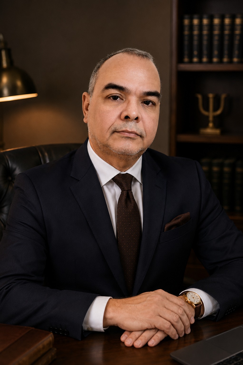 Suedem Alceno Medeiros em ambiente de atendimento psicológico